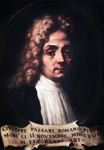 Giuseppe Passeri by Pier Leone Ghezzi - Academy of San Luca, Rome XVIII Century