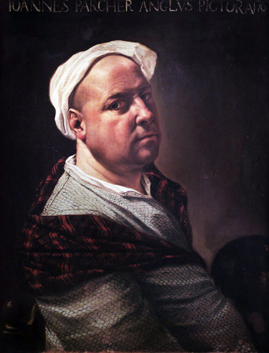 Giovanni Parcher (self-portrait) - Academy of San Luca, Rome XVIII Century